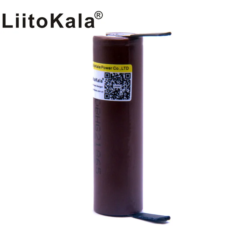 LiitoKala HG2 18650 3000mAh батарея 3,6 V разрядка 20A специальная электронная сигарета+ DIY Nicke - Цвет: 1 PCS battery