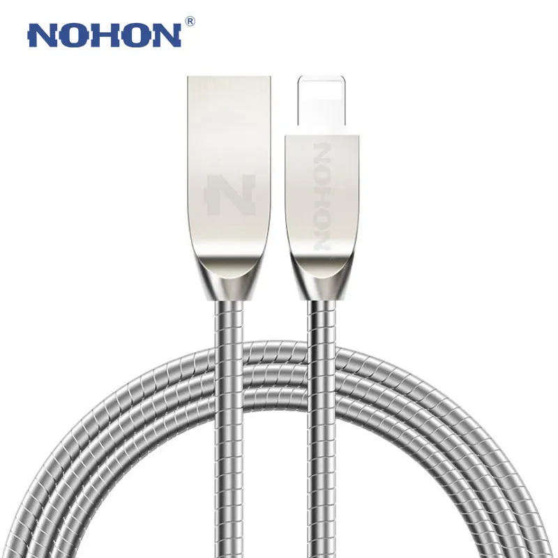 

NOHON USB Fast Charging Cable 8pin USB Cable For iOS 7 8 9 10 Apple iPhone 8 X 7 6 6S Plus 5 5S SE Mobile Phone Data Sync Cord