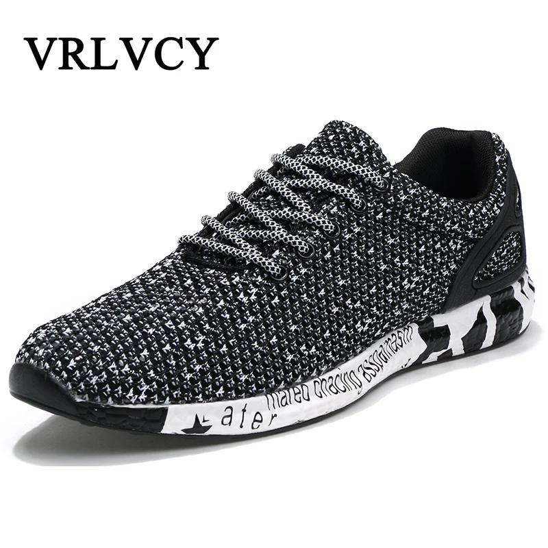 

Mesh Designed Fly Weave Men's Casual Shoes Male Breathable Lace Up Leisure Hollow Urban style version Shoes