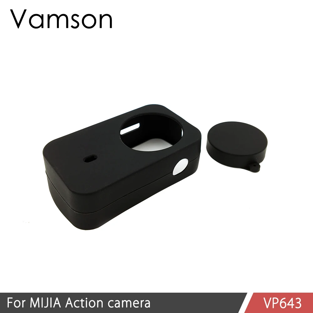 Силиконовый защитный чехол Vamson для Mi Jia аксессуары Xiaomi пылезащитный камеры MiJia 4K