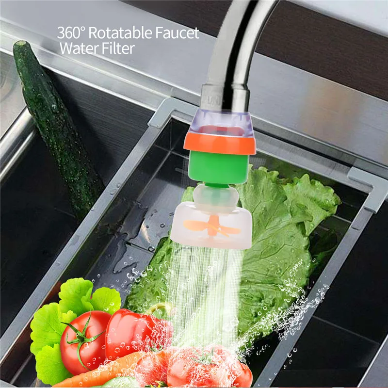

Rotatable Faucet Water Filter Activated Carbon Water Cleaner Mini Kitchen Tap Water Purifier Household Water Filtration System 0