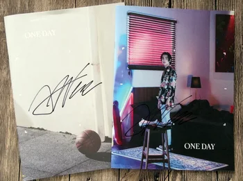 

ONE autographed 2017 mini1st album ONE DAY AM PM CD korean+signed poster kpop 082017