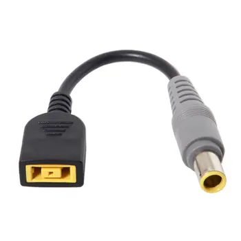 

DC 7.9*5.4mm DC Plug to Rectangle Female Charger Power Cable for Lenovo ThinkPad X1 Carbon Laptop