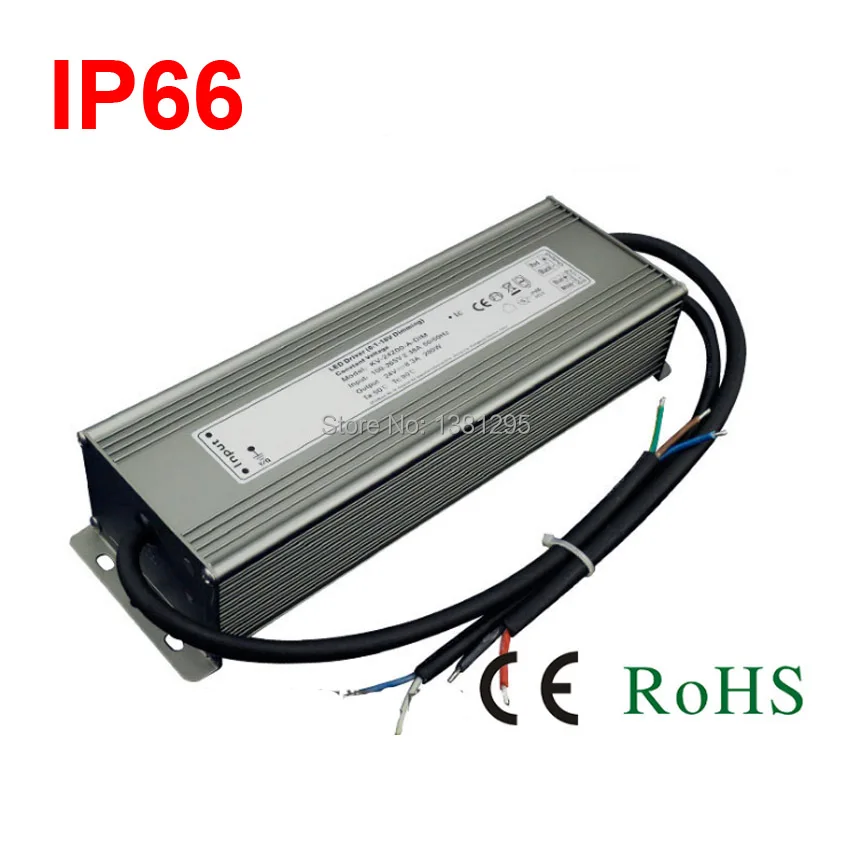 DC 12 V 24V мощный светодиодный драйвер с регулируемой яркостью 100W 120W 150W 200W 300W