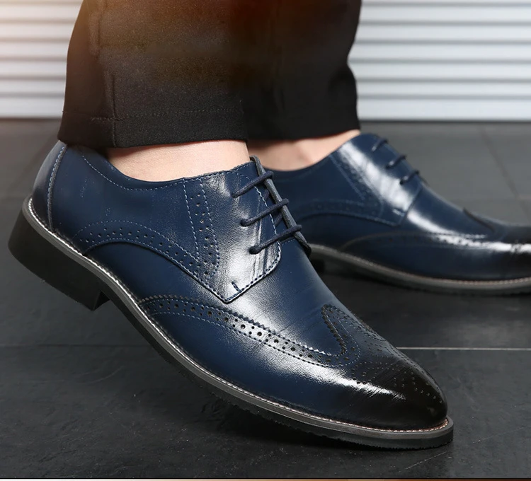 M-anxiu/мужские дизайнерские кожаные туфли в деловом стиле; коллекция года; мужские модные оксфорды; повседневные кожаные туфли; свадебные туфли для мужчин; 1
