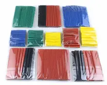 50/127/140/218/260/530Pcs Assorted Polyolefin Heat Shrink Tubing Tube Cable Sleeves Wrap Wire Set   2:1  heat shrink tube