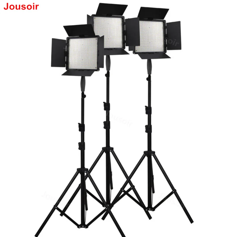 Studio LED-подсветка для фотографий комплект CN-576 микро-фильм светодио дный фотографии новости лампа интервью включают адаптер и свет плиты CD50 T01