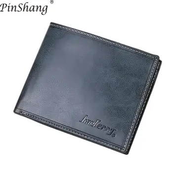 

PinShang Men's Wallets Retro Style Wallets Hardwearing PU Leather Multi Color Purse for Boy Wallets and Purses Wallet Men ZK40