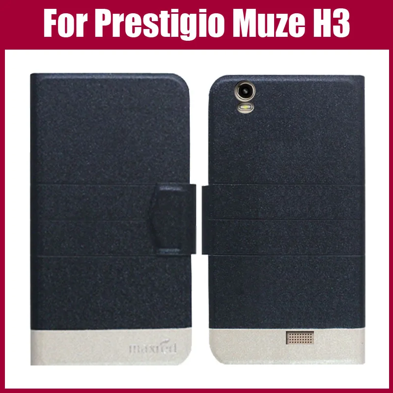 Горячая распродажа! Prestigio Muze H3 чехол Новое поступление 5 цветов модный флип