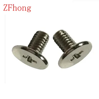 

1000pcs M2.5*3/4/5/6/7/8/10/12 flat and thin head computer black cover screw