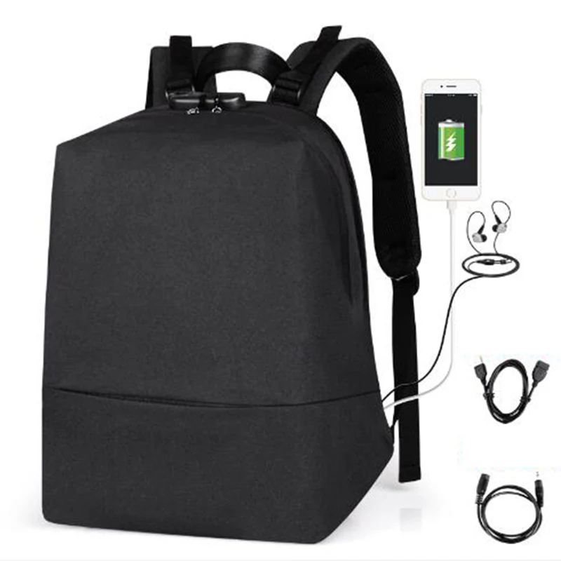 

OZUKO Men Bag Anti-theft Backpack Men USB Charge Multifunction School Backpack Travel Male Mochila Business Casual Laptop Bag