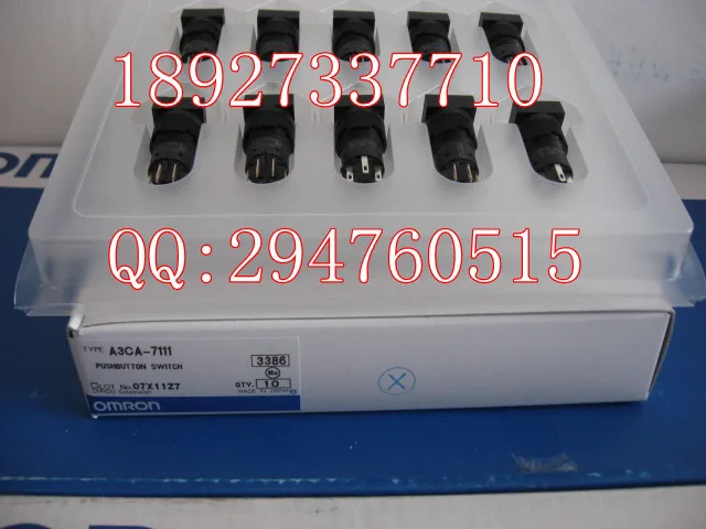 

[ZOB] New original authentic OMRON Omron button switches A3CA-7111 --5PCS/LOT