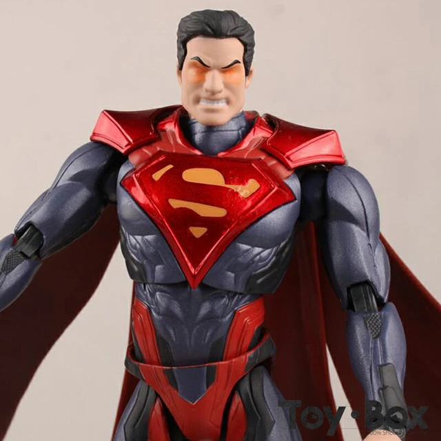 Game Injustice Gods Among Us Superman Super Man Cartoon Toy PVC Action  Figure Model Doll Gift