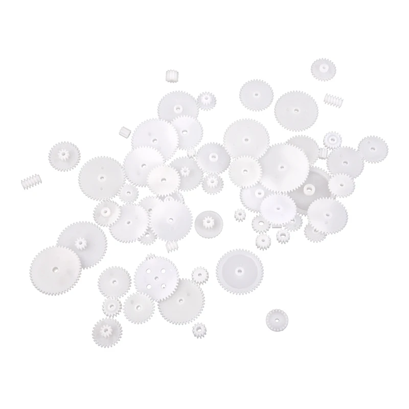

58 styles Plastic Gears Cog Wheels All The Module 0.5 Robot Parts DIY Necessary
