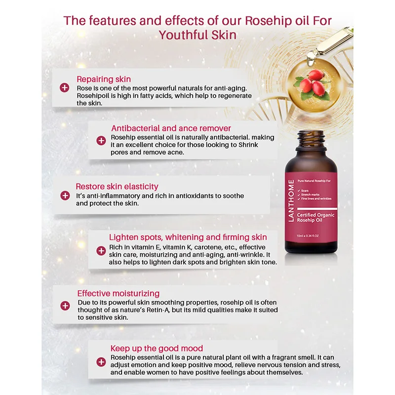 Beli Minyak Rosehip Pelembab Kulit Perawatan Jerawat Bekas Luka Stretch Mark Removal Minyak Esensial HS11 spesifikasi Minyak Rosehip Pelembab Kulit Perawatan Jerawat Bekas Luka Stretch Mark Removal Minyak Esensial HS11