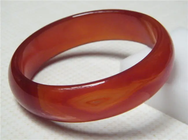 

FREE SHIPPING>>>@@ FASHION SELLING CHINESE JADE JEWELRY 100% NATURAL RED Agate JADE BRACELET 75MM NEW