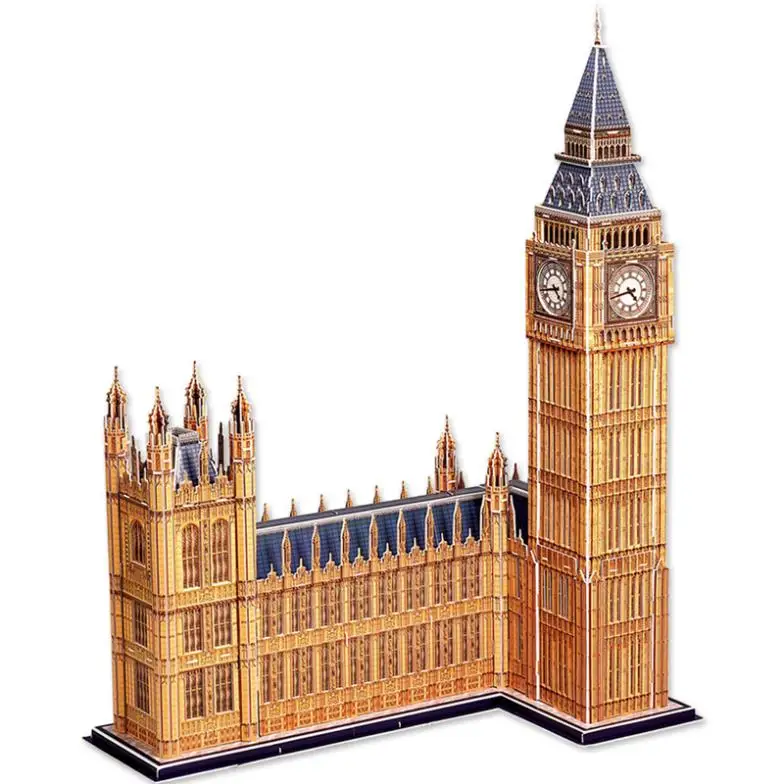 paper toys big ben