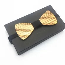 Модный дизайн полые ручной работы Зебра деревянный галстук-бабочка галстук для мужчин свадебные костюмы Свадебный галстук высококлассные мужские подарки