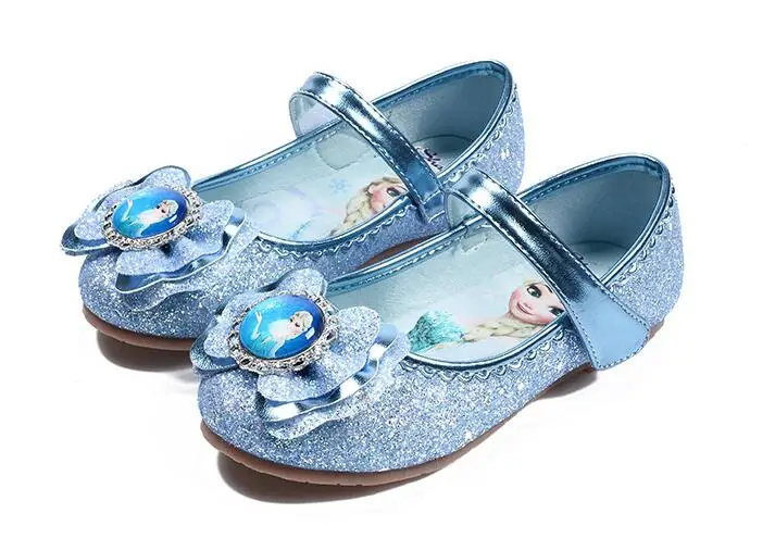 2019 новые осенние модные сандалии для девочек Принцесса Вечерние для лето малыш Эльза обувь на плоской подошве высокое качество sandalias