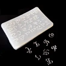 Письмо DIY декоративное ремесло форма для изготовления ювелирных изделий силиконовая форма для эпоксидной смолы Инструмент Горячий
