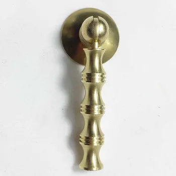 

COTOM solid brass furnitur movable handles gold copper wooden wardrobe drawer pulls kitchen cabinet knobs fittings