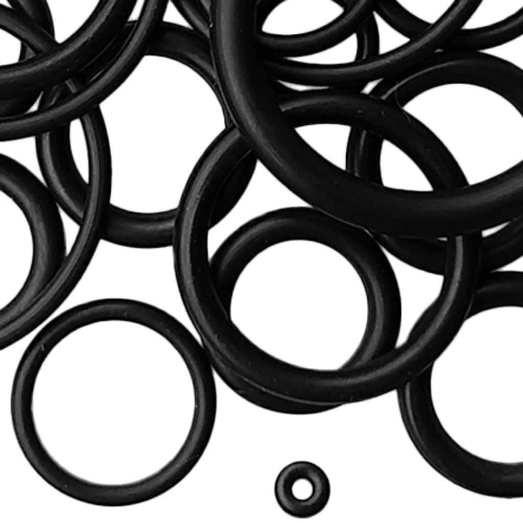 36Pcs Lightweight Rubber O-Ring Repair Spare Replacement Scuba Diving Dive Scuba Valve Inlet O-Ring Tank Neck O-Rings