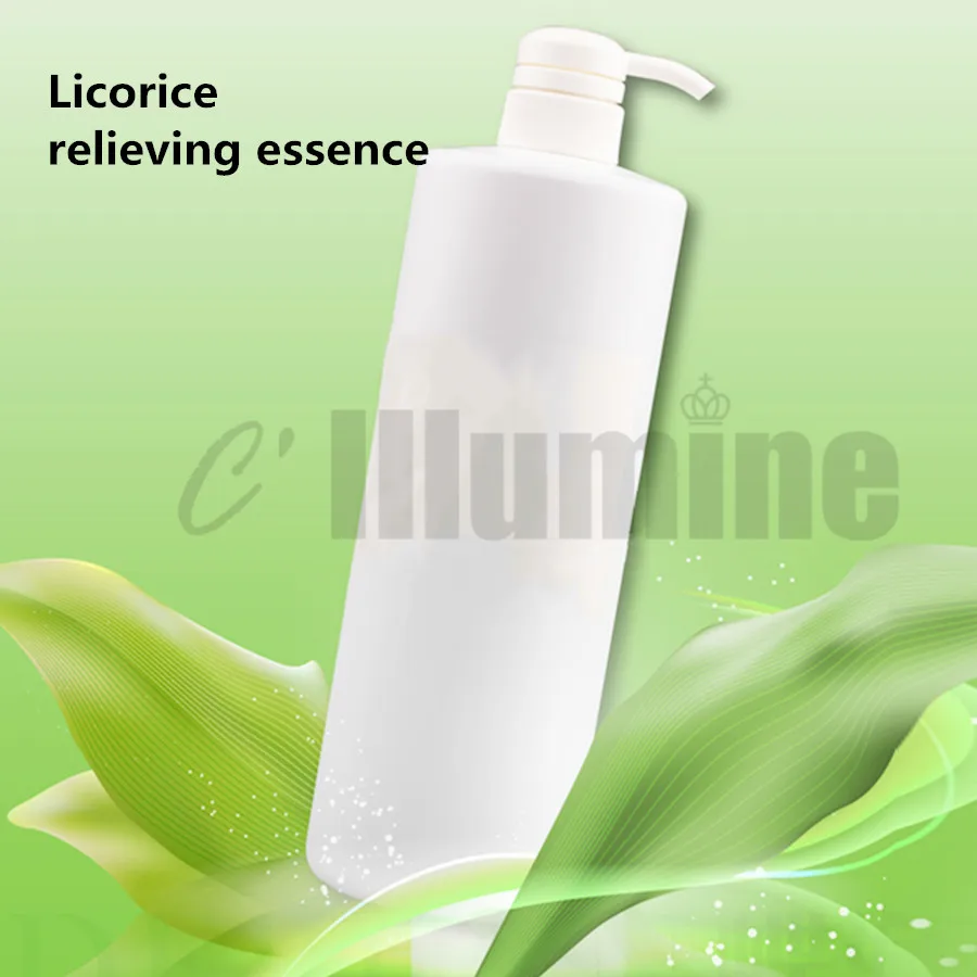 Aliviar a Essência de Alcaçuz Alivia a Pele Produtos de Cuidados da Pele Sensível Hidratante Especial 1000ml 2 sensível 1000ml dos cuidados com a pele