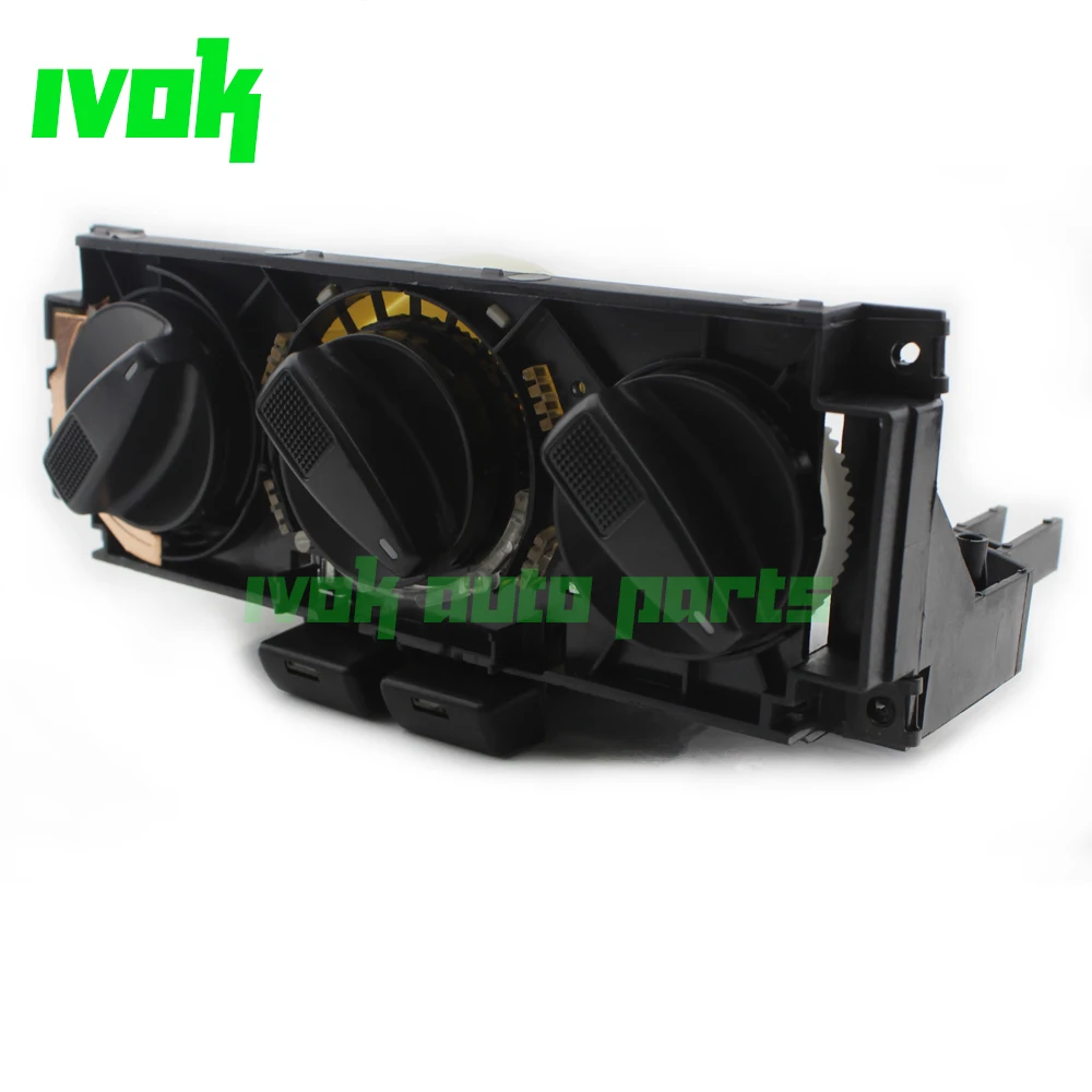 A/C Heater Panel Climate Control Switch for VW Cabrio Cabriolet Golf Jetta MK3 Eurovan Transporter 1H0820045D With AC Button