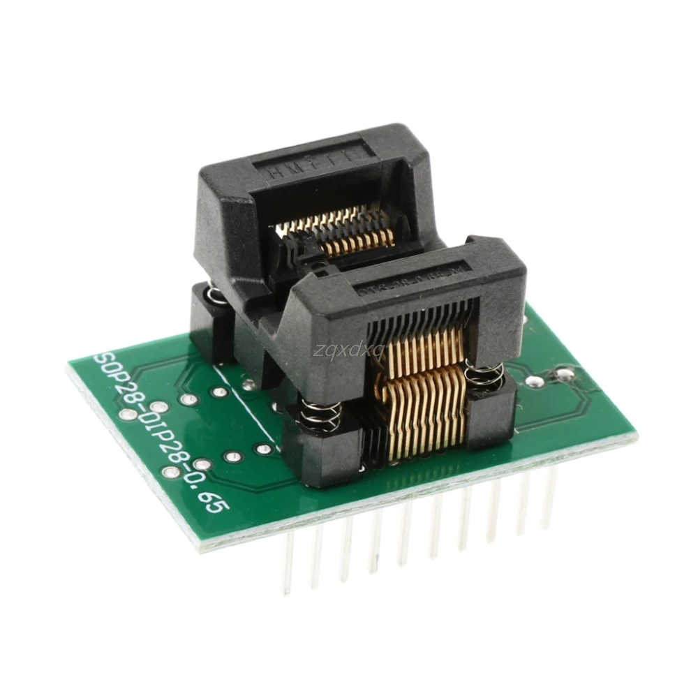 SOP28 SSOP8 8 К DIP8 TSSOP8 IC АДАПТЕР программирования сокет SOP 28 0 65 01 мм оптовая продажа и