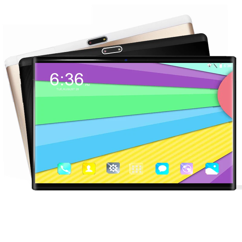 

2019 Global 10 inch tablet pc Android 8.0 Octa core 6GB+64GB 3G 4G LTE Dual SIM card 1280*800 IPS curved screen Smart tablets