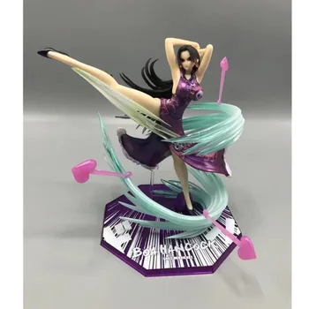 

Anime Boa Hancock Pirates Female Emperor Fragrant Foot Combat Edition GK Statue Figure RESIN Collect Model Toy M1585
