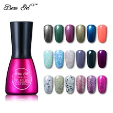 Beau гель 7 мл чистый Гель-лак для маникюра длительный Замачивание УФ-лампа для геля лак для ногтей лак для рождественского подарка