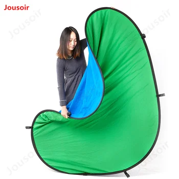 

Background plate photography backdrop Blue-green double-sided blue green cloth 1.5*2 m CD50 T02 A