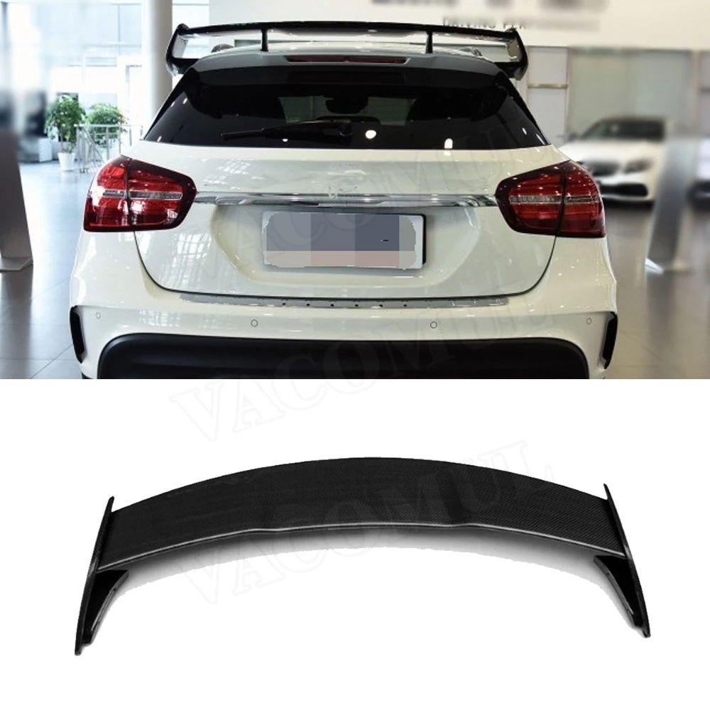 Задний спойлер на крышу из углеродного волокна для W176 A45 Mercedes Benz A180 A200 A260 AMG Hatchback