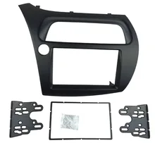 ALMACÉN Para Honda Civic EURO Doble Din Fascia Radio DVD estéreo CD Dash Panel de Instalación de Montaje En Kit de Acabado Marco de La Cara bisel