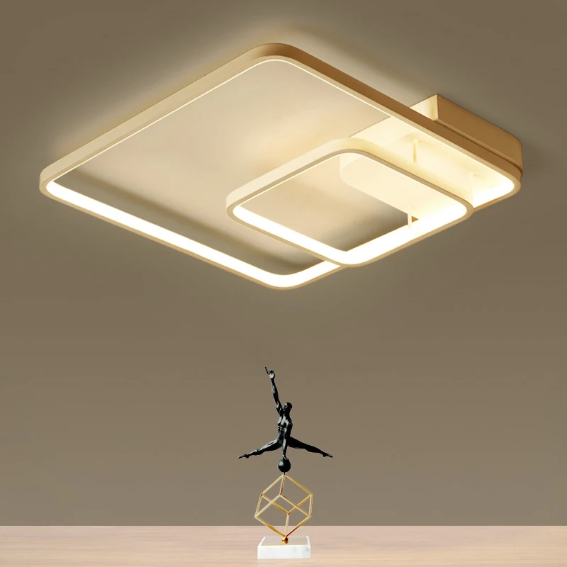 

Modern Led Ceiling Lights for Living Room Bedroom Kitchen Led Ceiling Lamp Dimmable Surface Mount Flush Panel
