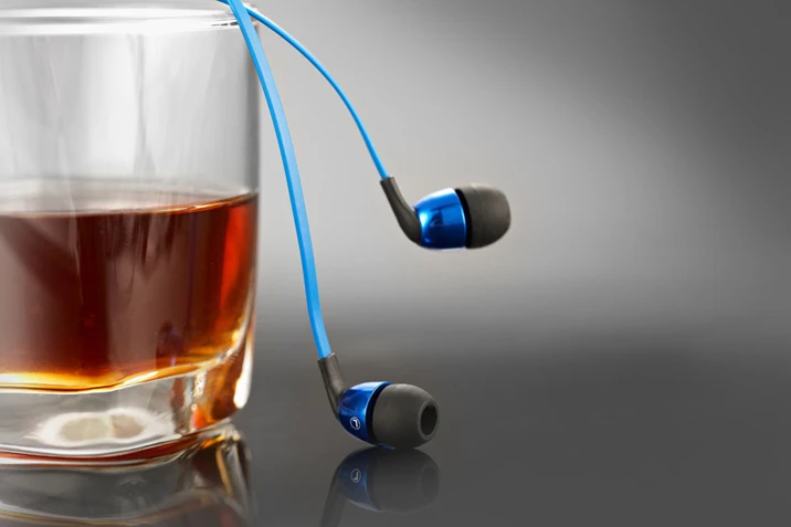 Wallytech W802 Metal earphone blue