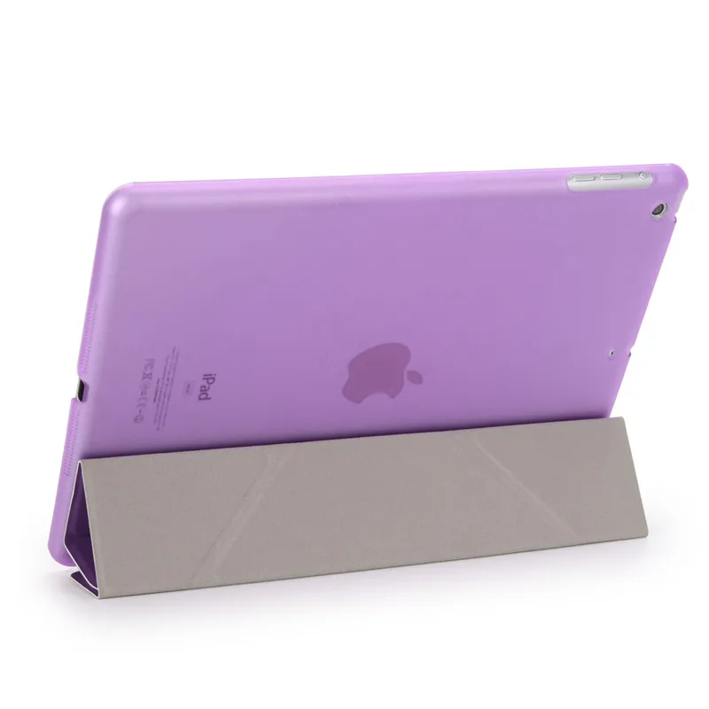 Высококачественный чехол для Apple iPad Air из искусственной кожи складной держатель 5