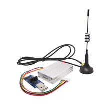 4 компл./лот 3 км 433 МГц высокопроизводительный rf беспроводной tx rx модуль комплект(SV652+ антенны+ ключ) с TTL/RS232/RS485