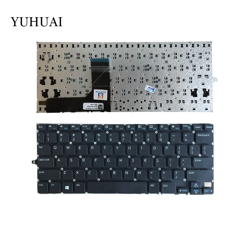 

US laptop Keyboard FOR DELL Inspiron 11 3000 3147 11 3148 P20T 3158 7130 English Keyboard Black