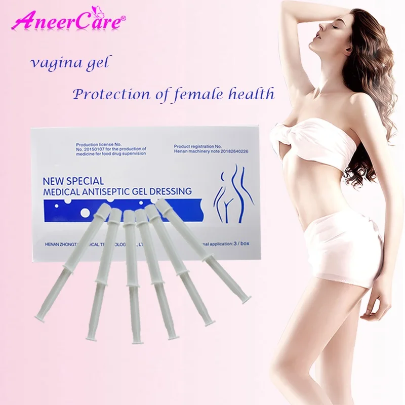 3pcs/box Vaginal gel for female Tightening Anti-inflammation Traditional chinese medicine Medical product Detox lubricant