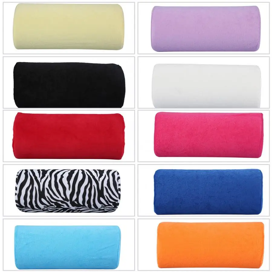 

Manicure Mat 10 Colors Salon Hand Rest Cushion Detachable Washable Nail Art Soft Sponge Pillow Nails Design