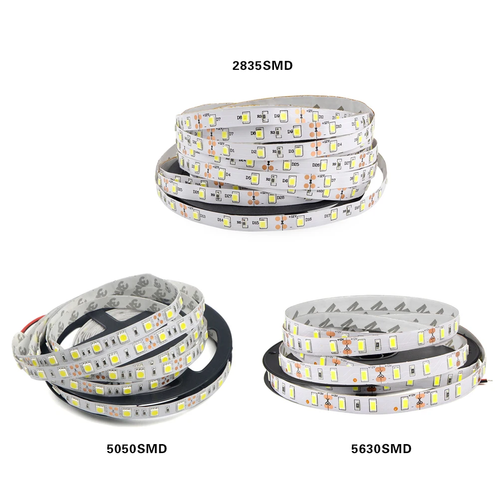 5 м/рулон RGB гибкая светодиодная лента светильник SMD 2835 5050 60 светодиодный s/M струнный светильник для праздника Рождественская декоративная лампа лента