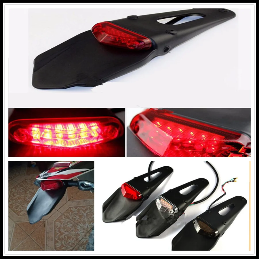 

Motorcycle dirt pit bike Fender LED Brake Stop Rear Tail Light lamp for KTM 250XC 250XCF 250XCFW 250XCW 250EXC EXCF