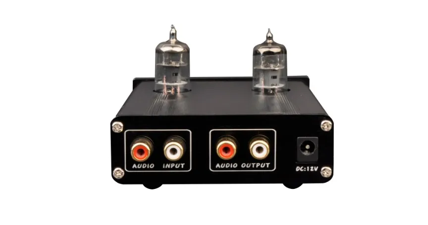 ZHILAI D2 HIFI ламповый предусилитель 6J1 клапан аудио предусилитель двухканальный ВЧ бас с адаптером питания