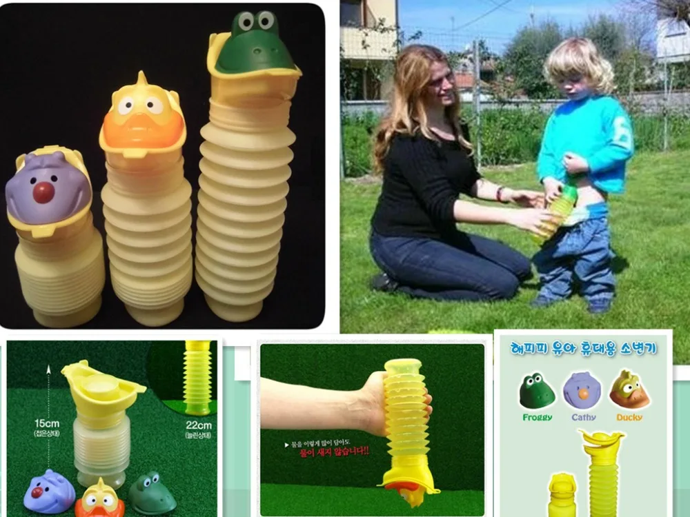 2014 Latest Design High Quality Portable Travel Urinal Car Toilet For