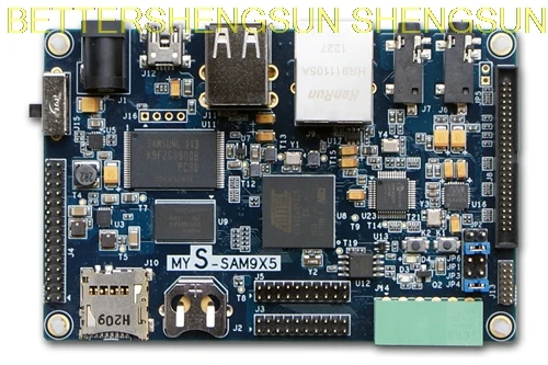 

free shipping AT91SAM9X35 Atmel development board ARM9 industrial grade single board control board core