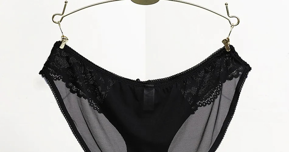Women Sexy Lace Panties Seamless Cotton Breathable Underwear Hollow Briefs Plus Size Girl New Panty 26