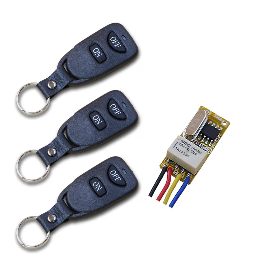 RF Wireless Remote Control Switch System Smart Micro Radio Controlled