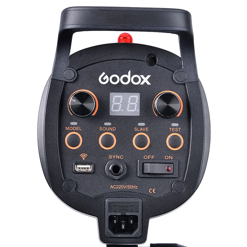 Godox QS серии QS800 QS-800 800Ws профессиональная студийная Фотостудия вспышка осветительная лампа Стробоскопическая головка 800 Вт 220 В 110 В